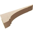 thumbnail image 6 of 6"W x 36"D x 12"H Thin Olympic Rough Cedar Woodgrain TimberThane Corbel, Primed Tan, 6 of 6