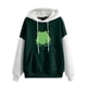 thumbnail image 5 of Sudadera para Mujer Sudaderas con Cuello Redondo Moda Casual Estampado Suelto Manga Larga Tops Cortos Blusa Sin Capucha Odeerbi ODB-5, 5 of 5