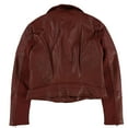 thumbnail image 2 of bar III Womens Quilted Moto Jacket, Red, Small, 2 of 2