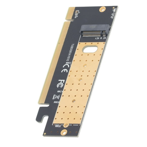 M.2 NVMe SSD M Key A Tarjeta PCIe 3.0 X16, Adaptador PCB M.2 SSD Práctico Para 2260 2280
