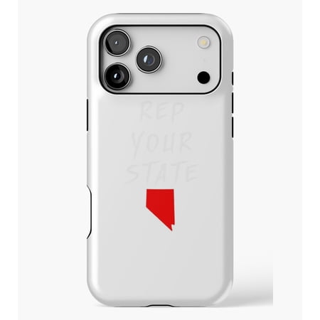 REP YOUR STATE NEVADA M1795, Protective Case for iPhone 17 16 15 14 13 12 11 Pro Max – Modern Unisex Style