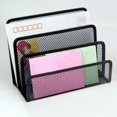 thumbnail image 3 of Three Layer Metal Wire Document File Tray Letter Book Iron Pigeonhole Magazine Holder Organizer, 3 of 6