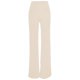 thumbnail image 4 of Gibobby Pantalones deportivos Pantalones de yoga de cintura alta informales con brillantes de plástico para mujer, pantalones de pierna ancha(Beige， S), 4 of 4