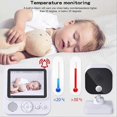 thumbnail image 3 of 2.8inch LCD Video Baby Monitor 2.4G Wireless Security Baby Camera, 3 of 5