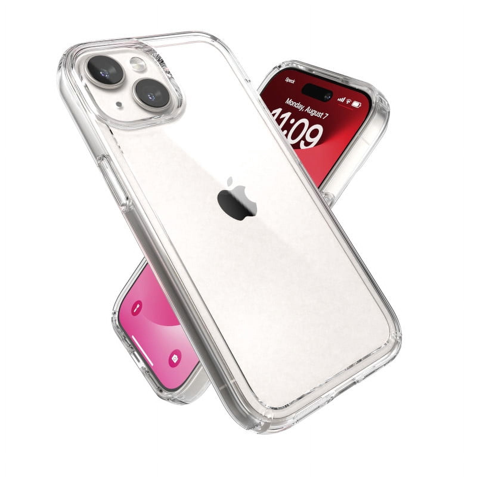 Speck GemShell Case for iPhone 15 and iPhone 14 in Clear