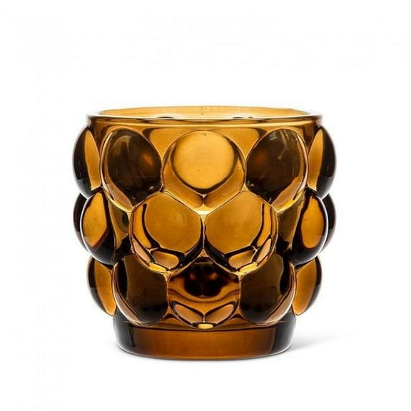 MDR Trading Inc. AB-27-METRO-925-BRN_Q01 Small Brown Bubble Votive Candle Holder