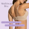thumbnail image 2 of LeSensuel Underwire Bra Multiway Light Push Up Bra - Strapless Back Smoothing Bras for Women, 2 of 7