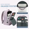 thumbnail image 4 of Mochila de viaje Lossga para Spirit Airlines 28L con puerto USB, 4 of 7