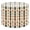 Color 4, variant on Lamp Shades Set of 2 Beige White Gingham Check Minimalist Grid Pink Checkered 13" x 13" x 10" Lampshade for Table Lamps Floor Lamps Lamp Shade Replacement Easy Assembly Required