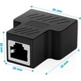 thumbnail image 3 of Divisor Extensor De Red Lan Ethernet Rj45, Dos Piezas Levamdar  CZDZ-HY5, 3 of 7