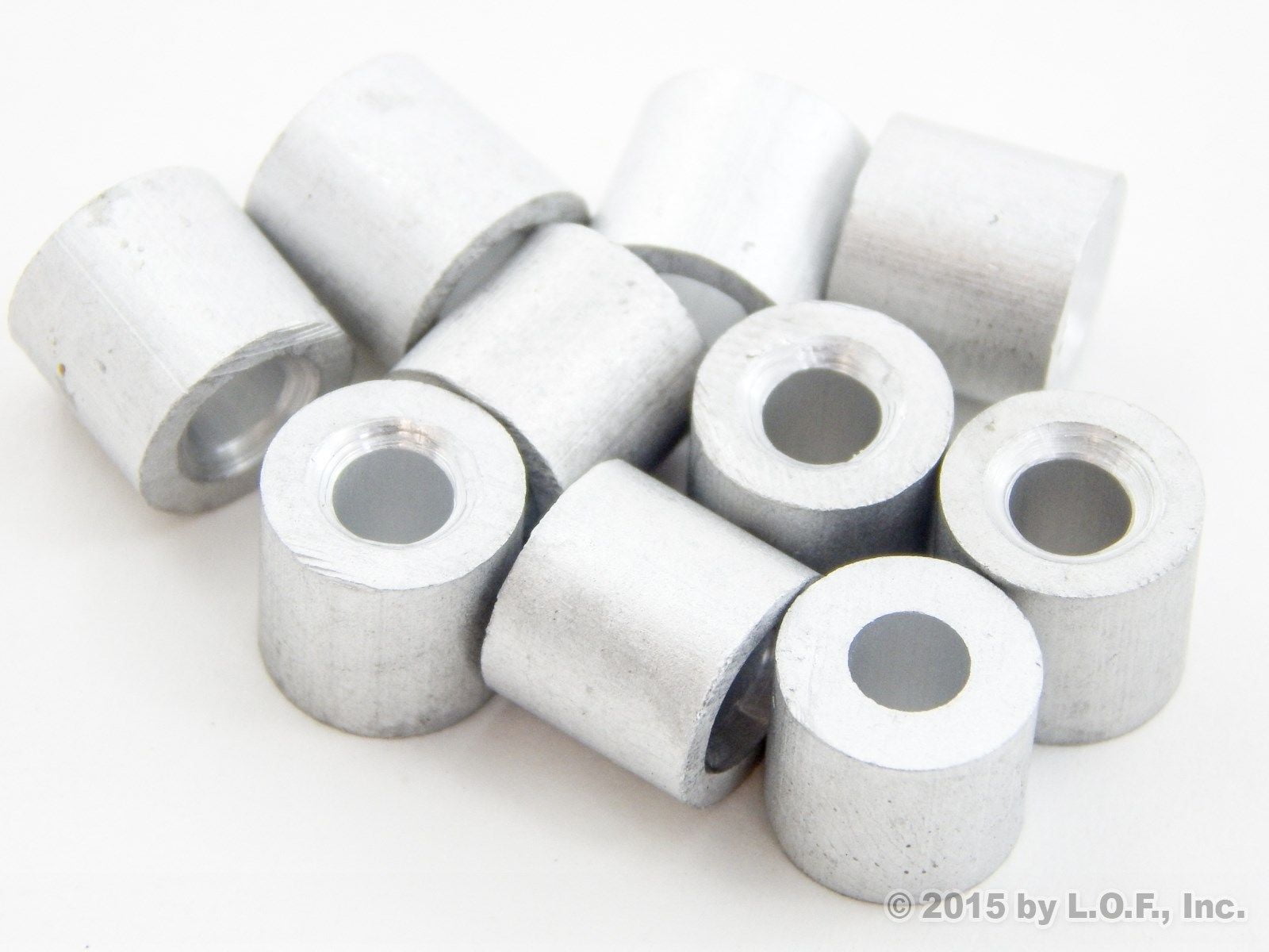 500-3/32nd  Aluminum STOPS  traps trapping snares 