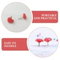 thumbnail image 3 of 50 Pcs de Punaises en Forme de Cœur Mignonnes Rouges pour Tableau de Liège, Notes, Photos, Cartes, 3 of 8