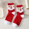 American Trends Womens Christmas Fuzzy Socks Winter Warm Cozy Socks