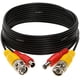 thumbnail image 4 of Cámara de seguridad CCTV SatelliteSale Cable BNC Siamese pre-hecho 2-IN-1 Video y POWER PVC Cordón negro 100 pies, 4 of 6