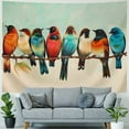 thumbnail image 4 of BCIIG  Tapestry Vintage Birds Tapestries Wall Hanging Art Wall Backdrop Room Decor for Bedroom Living Room Office Dorm 50x40inch, 4 of 6