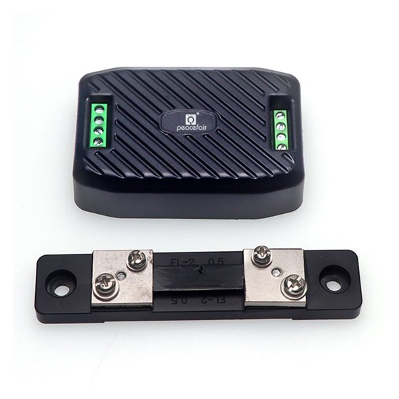 PZEM-017 0-300V Wattmètre Intelligent Amp DC Voltmètre Modbus Électricité Énergie Kwh Mètre RS485 avec 50A Shunt, Sécurité Intelligente