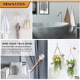 thumbnail image 5 of Curtain Holdbacks for Wall, Curtain Tieback Hooks Crystal Ball 2 Pack Decorative Modern Drapery Pull Backs Heavy Duty Window, 5 of 5