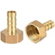 thumbnail image 1 of Herramientas de reparación del hogar 6 pieces Barbed Wire Fitting Solid Brass Connector, Male / Female Thread. Pond / Pool / Hose Hose Adapters, External Thread & Female Thread Zhivalor YQ-2573, 1 of 4