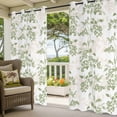 thumbnail image 3 of Sage Green Fruit Outdoor Curtains for Patio Waterproof,Windproof Privacy Curtains with Weighted Bottom,Vintage Plant Nature Botanical Flower Outside Drapes for Picnic Garage Yard 54"x95" 2 Panel, 3 of 8