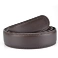 thumbnail image 1 of Men's 2-layer automatic buckle belt headless leather belt leather belt, 1 of 5