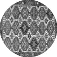 thumbnail image 1 of Ahgly Company Indoor Round Persian Gray Traditional Area Rugs, 6' Round, 1 of 1
