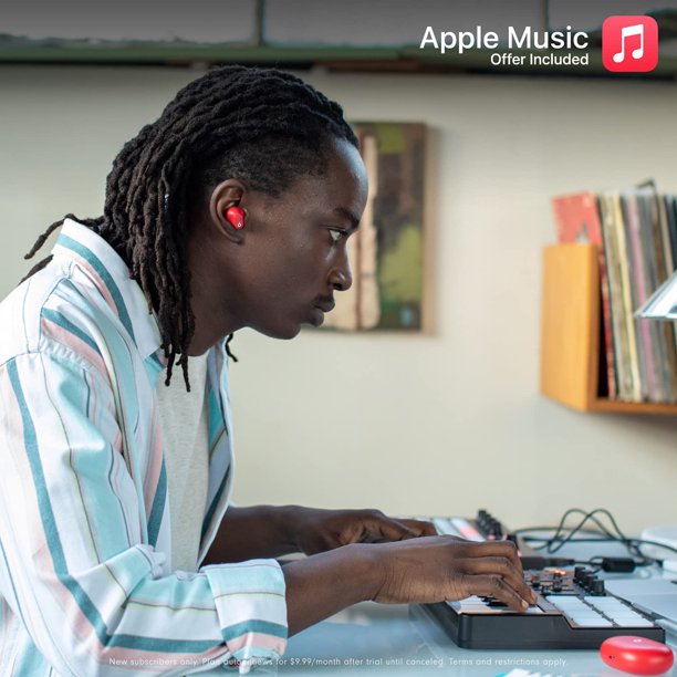 Restored Beats Studio Buds Red - Walmart.ca