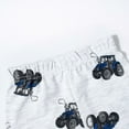 thumbnail image 5 of Toddler Boys 2-Piece Summer Sleepwear Set Cotton Excavator Shirt Shorts Kids Outfit, 5 of 8
