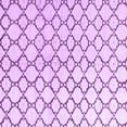 thumbnail image 1 of Ahgly Company Indoor Square Trellis Purple Contemporary Area Rugs, 4' Square, 1 of 4