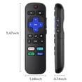 thumbnail image 6 of 2Pcs Replacement Remote Control Compatible for Roku TV,Universal Remote Fit for Hisense/Onn/TCL/Sharp/Element/Philips/Hitachi/JVC/RCA/Insignia/Sanyo/LG RokuSeries Smart TVs (Not for RokuStick & Box), 6 of 7