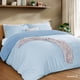 thumbnail image 5 of Juego de Funda para Edredon Duvet Dreamlab, Tamaño Matrimonial, Color Azul Mezclilla, 3 Piezas, 5 of 9