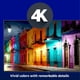 thumbnail image 5 of Element Television de 43 Pulgadas E550AE43C | Class 550 Series 4K UHD | HDR | Sin Marco | Pantalla X multicolor, 5 of 8