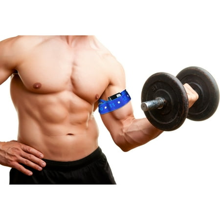 - BFR Bands Elite 2.0 Blood Flow Restriction Occlusion Training Bands - Blue