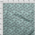 thumbnail image 3 of oneOone Cotton Poplin Arctic Blue Fabric Tree Sewing Craft Projects Fabric Prints By Yard 42 Inch Wide-KD, 3 of 6