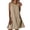 Gray, variant on Plus Size Sun Dresses for Womens 2026 Fashion Summer Solid Color Cotton Imitation Dress Round Neck Sleeveless Casual Dress