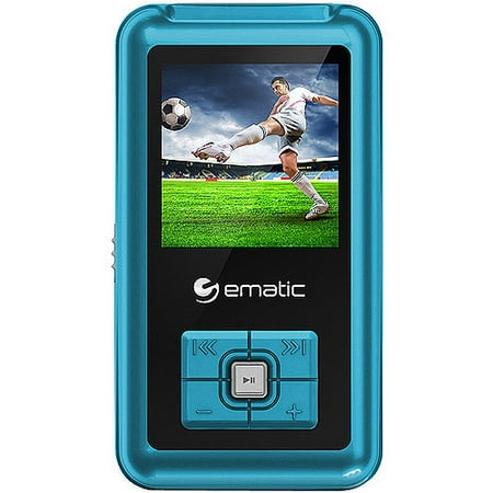Ematic 1.8" 8GB MP3/Video Player with Voice Recording & Radio, MP3
