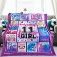 thumbnail image 2 of LHSHID Gifts for 12 Year Old Girl Blanket 12 Year Old Girl Gift Ideas 12th Birthday Gifts for Girls 12 Year Old Girl Gifts for Birthday 12th Birthday Decorations for Girls 30x40in, 2 of 6