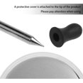 thumbnail image 1 of Silver Color Desk Straight Rod Paper Holder Spike Stick Receipts Check Bill Fork, 5-3/4inches(2Pcs), 1 of 3