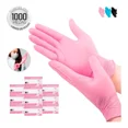 thumbnail image 1 of Guantes de Vinil Desechables Libres de Polvo Nitrilo Y Látex rosa Gaon VinRos1000 kit 1000, 1 of 9