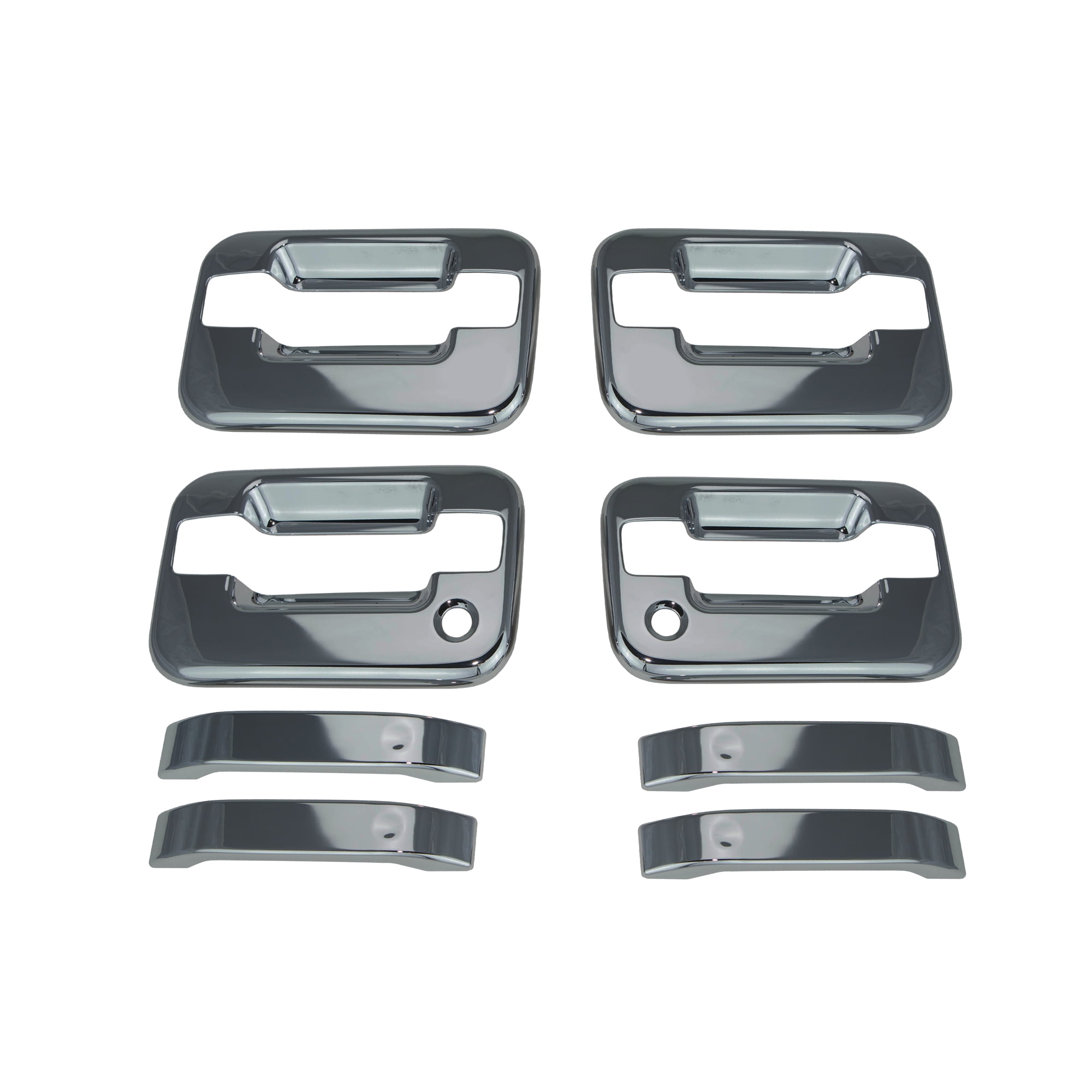FORD F-150 F150 04-14 Chrome 2 Door Handle Cover W//Passenger Keyhole W//O Keypad