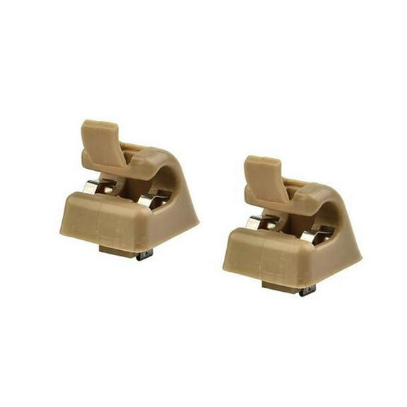 Yassdwbn 2 x Car Sun Visor Clips Holders For Mercedes Benz Replacement 12681000127101
