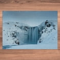 thumbnail image 6 of Ambesonne Waterfall Jigsaw Puzzle, Mountains with Snow, Heirloom-Quality Fun Activity for Family Durable Cardboard, 1000 pcs, Petrol Blue, 6 of 6