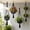 Black, variant on 4 Pcs Macrame Hanging Baskets, Boho Plant Hangers for Indoor Pots, Fabric Hanging Planter Holders for Home Decor, Balcony Garden Accessories and Summer Living Spaces