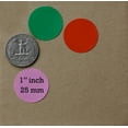 thumbnail image 4 of Royal Green Glitter Polka Dot Stickers 1 inch Sparkle Gold Envelope Seals 25mm - 240 Pack, 4 of 7