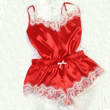 

VONCOS Women s Lace Sexy Erotic Underwear Fashion Sexy Lace Sleepwear Lingerie Temptation Babydoll Underwear Nightdress