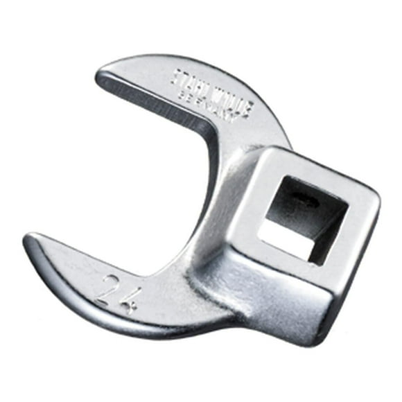 Stahlwille 2500054 Clé à Pied de Corbeau 540a, Entraînement Carré 3/8 Pouces, Taille 1-3/16 Pouces, Longueur 50mm, Acier Alliage Chromé, Chromé, Idéal pour Espaces Confinés, Fabriqué en Allemagne