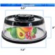 thumbnail image 3 of Recipiente para almacenar alimentos al vacío con sello hermético reutilizable, diseño apilable, apto para lavavajillas y materiales sin BPA, bomba de vacío y tapa (2 piezas), 3 of 5