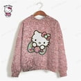 thumbnail image 3 of Sudadera con capucha para mujer, con estampado de dibujos animados, manga larga, estilo Harajuku, con estampado de HELLO KITTY, ropa informal para mujer, y2k, 3 of 5