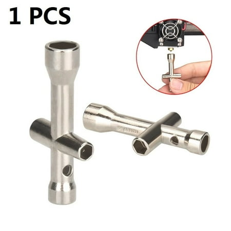 

M2 M2.5 M3 M4 3D Printing Nozzles Wrench Screw Nut Hexagonal Cross