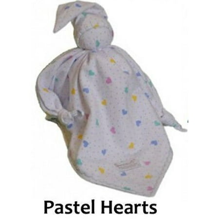 Snoedel NICU Newborn Preemie Baby Sleeping Bonding Aid Snuggle Blanket (Pastel Hearts)