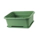 thumbnail image 3 of Macetero de verduras, caja de flores para Patio, porche rectangular, decoración de balcón, alféizar de ventana con bandeja, contenedor, maceta para verde oscuro, 3 of 9